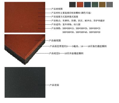 华驰橡胶地板幼儿园专用型产品图片,华驰橡胶地板幼儿园专用型产品相册 - 内丘县华驰橡胶制品 - 九正
